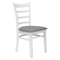 Комплект для столовой Evelin Raffles Round White + 4 Coco White/NV-10WP Grey фото №2 — интернет-магазин Desire.md