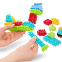 Set de construcție Battat Bristle Blocks 56pcs (BT3070Z) imaginea #2 — magazin online Desire.md