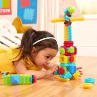 Set de construcție Battat Bristle Blocks 56pcs (BT3070Z) imaginea #4 — magazin online Desire.md