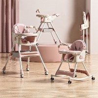 Scaun de masa 4Play Transformer Pink imaginea #2 — magazin online Desire.md