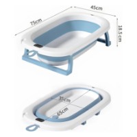 Cădiţă pliabilă 4Play Tiny Whale White/Blue imaginea #4 — magazin online Desire.md