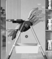 Scaun de masa 4Play D-805 Light Grey imaginea #2 — magazin online Desire.md