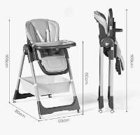 Scaun de masa 4Play D-805 Light Grey imaginea #4 — magazin online Desire.md