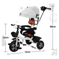 Bicicletă copii 4Play Twist Beige imaginea #3 — magazin online Desire.md