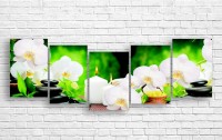 Pictură ArtDesign Orchid flower and candles 176x61cm (C-10189)