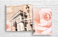 Pictură ArtDesign Paris and Roses 121x80cm (R-10237)