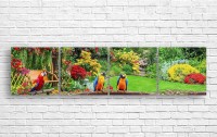 Pictură ArtDesign Parrots 205x50cm (F-10208)