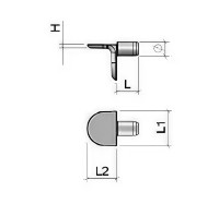 Полкодержатели Profmet 062440 фото №4 — интернет-магазин Desire.md