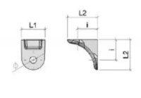 Полкодержатели Profmet 062445 фото №4 — интернет-магазин Desire.md
