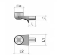 Полкодержатели Profmet 062465 фото №4 — интернет-магазин Desire.md