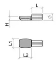 Полкодержатели Profmet 062480 фото №4 — интернет-магазин Desire.md