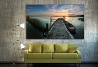 Pictură ArtDesign Pier on the lake 45x75cm (FP-10029)