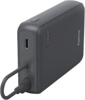 Внешний аккумулятор Hama Travel 10000mAh Anthracite (201739) фото №2 — интернет-магазин Desire.md
