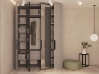 Шкаф Bayro Modena 1800x2400x530 Grey Stone (604785) фото №2 — интернет-магазин Desire.md