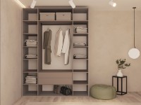 Шкаф Bayro Modena 1800x2400x530 Grey Stone (604785) фото №3 — интернет-магазин Desire.md