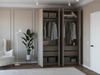 Шкаф Bayro Modena 1800x2400x530 Grey Stone (604789) фото №2 — интернет-магазин Desire.md