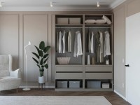 Шкаф Bayro Modena 1800x2400x530 Grey Stone (604789) фото №3 — интернет-магазин Desire.md