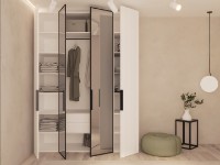 Шкаф Bayro Modena 1800x2400x530 White (604784) фото №2 — интернет-магазин Desire.md