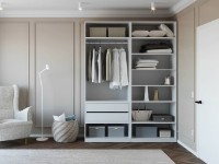 Шкаф Bayro Modena 1800x2400x530 White (604788) фото №3 — интернет-магазин Desire.md