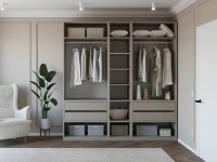 Шкаф Bayro Modena 2250x2400x530 Grey Stone (604791) фото №2 — интернет-магазин Desire.md