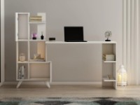 Письменный стол Trendy Alis White 120x73x60cm GTR005710 фото №2 — интернет-магазин Desire.md