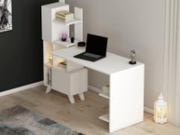 Письменный стол Trendy Alis White 120x73x60cm GTR005710 фото №3 — интернет-магазин Desire.md