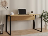 Masa de birou Trendy Corner Sapphire/Black 140x74x70cm GTR005737