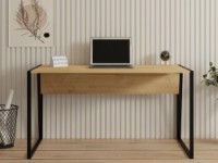 Masa de birou Trendy Corner Sapphire/Black 140x74x70cm GTR005737 imaginea #3 — magazin online Desire.md