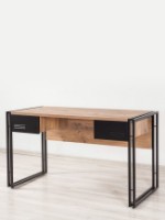 Письменный стол Trendy Cosmo Siesta Pine Atlantic/Black 139x75x60cm GTR001124 фото №2 — интернет-магазин Desire.md