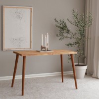 Письменный стол Trendy Cozy Natural Oak 110x73x60cm GTR001092 фото №2 — интернет-магазин Desire.md