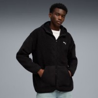 Hanorac pentru bărbați Puma Ess Elevated Relaxed Winterized Full-Zip Sherpa Puma Black, s.XXL imaginea #2 — magazin online Desire.md