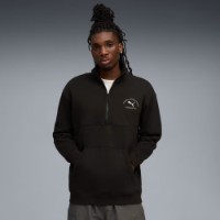 Hanorac pentru bărbați Puma Class Half Zip Fl Puma Black, s.M imaginea #2 — magazin online Desire.md