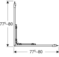 Душевая кабина Geberit Geo 560.112.00.2 фото №2 — интернет-магазин Desire.md