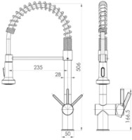 Baterie bucătărie Imprese Argo-S f03409016BS imaginea #2 — magazin online Desire.md