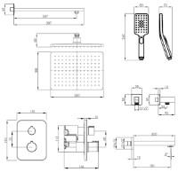 Set pentru duș Imprese Bilovec t04800910STC imaginea #2 — magazin online Desire.md
