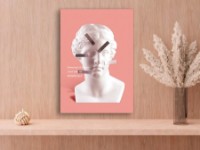 Pictură ArtDesign Plaster head 55x78cm (PO-10024)