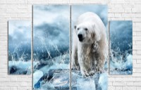 Pictură ArtDesign Polar bear 113х80cm (F-10055)