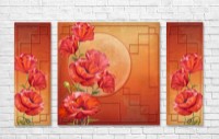 Pictură ArtDesign Poppies 120х70cm (C-10026)