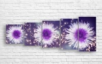 Pictură ArtDesign Purple Chrysanthemum 181x70cm (С-10295)