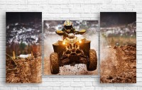Картина ArtDesign Quad bike 120x65cm (SP-10024)