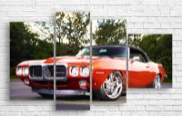 Pictură ArtDesign Red car 142x85cm (MT-10019)