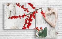 Pictură ArtDesign Red carnations 121x80cm (R-10244)