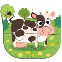 Puzzle Dodo Day On The Farm 4in1 13pcs (4823115912473)