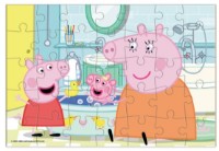Puzzle Dodo Peppa Pig: Ducks In The Bathtub 35pcs (4823115912701)