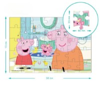 Puzzle Dodo Peppa Pig: Ducks In The Bathtub 35pcs (4823115912701) imaginea #2 — magazin online Desire.md