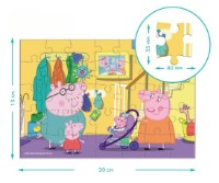Puzzle Dodo Peppa Pig: For A Walk 35pcs (4823115912695 imaginea #2 — magazin online Desire.md