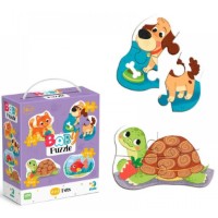 Puzzle Dodo Pets 4in1 13pcs (4823115912480) imaginea #2 — magazin online Desire.md