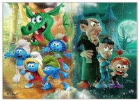 Puzzle Dodo Smurfs: Dragon 60pcs (4823115912244)