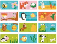 Puzzle Dodo What Animals Eat 24pcs (4820198240196)