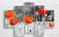 Pictură ArtDesign Red poppies 125х87cm (C-10092)